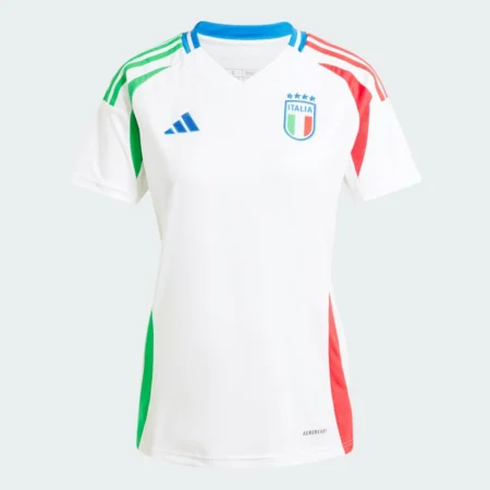 Nova Camisa Itália II Away Branca 2024/25 Feminina