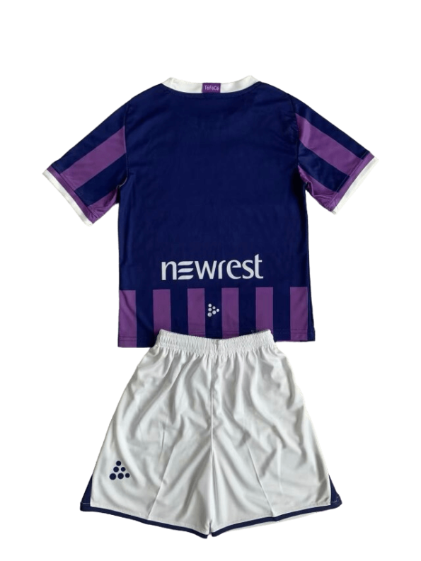 Kit Infantil Toulouse Away II Roxo/Branco 2023/24 Unissex