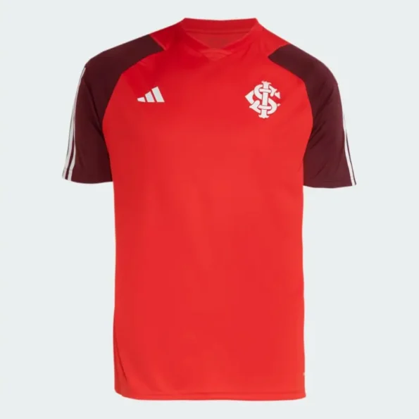 Camisa Internacional Treino Vermelho/Vinho 2024/25 Masculina