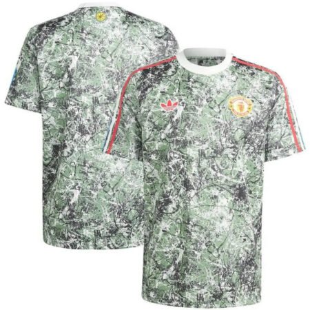 Camisa The Stone Roses para o Manchester United 2024/25