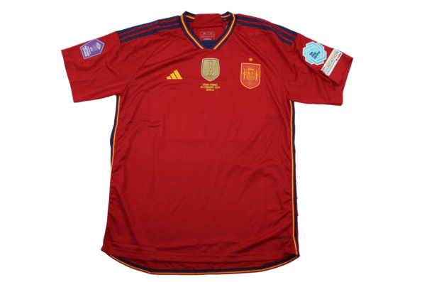 Camisa Espanha Vermelha Final UEFA Nations League Feminina