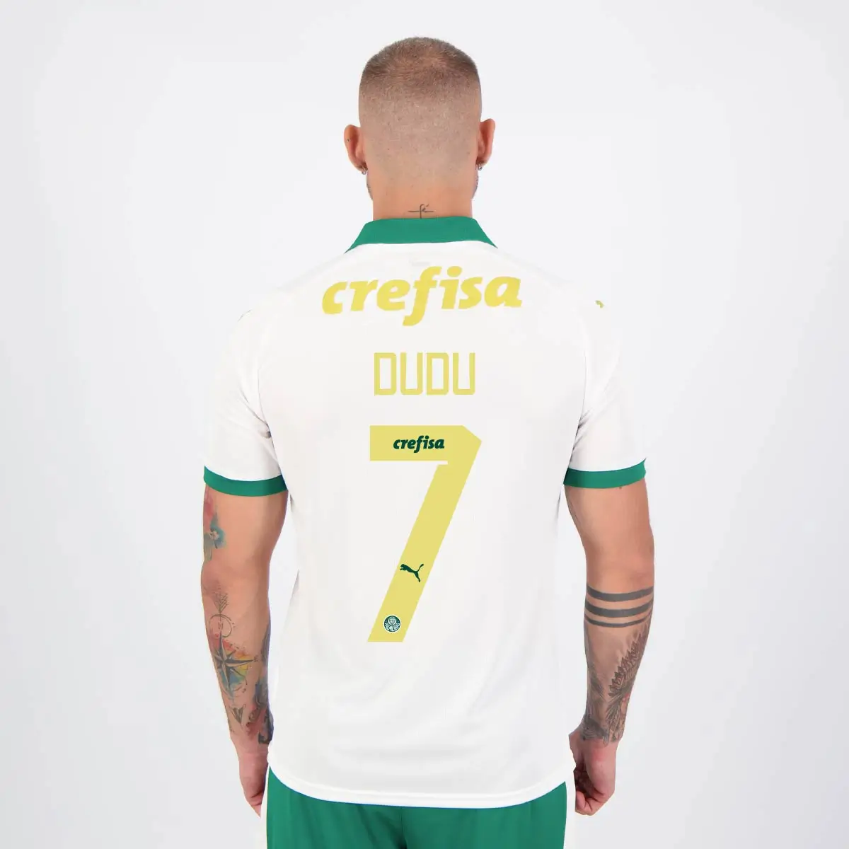 Camisa Palmeiras do Dudu #7 Branca II 2024/25 Masculina Camisa Palmeiras do Dudu #7 Branca II 2024/25 Masculina