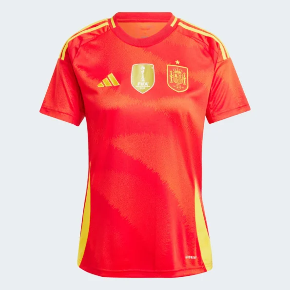 Nova Camisa Espanha Vermelho Home I 2024/25 Feminina