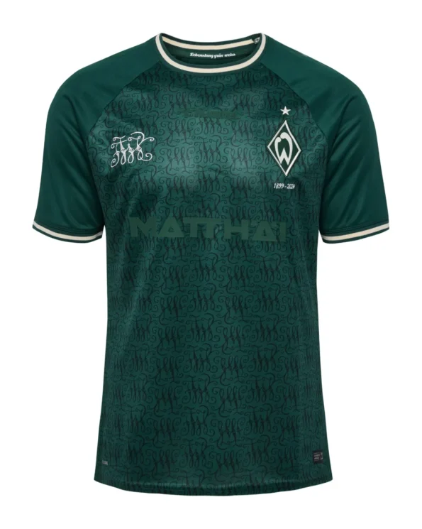 Camisa Werder Bremen Verde 125 Anos 2023/24 Masculina