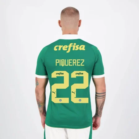 Camisa Palmeiras do Piquerez #22 Verde I 2024/25 Masculina