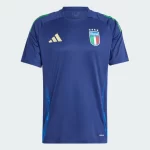 Camisa Itália Treino Azul Escuro 2024/25 Masculina