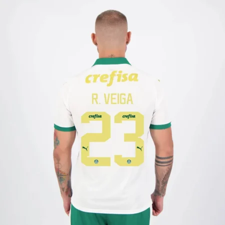 Camisa Palmeiras do R. Veiga #23 Branca II 2024/25 Masculina