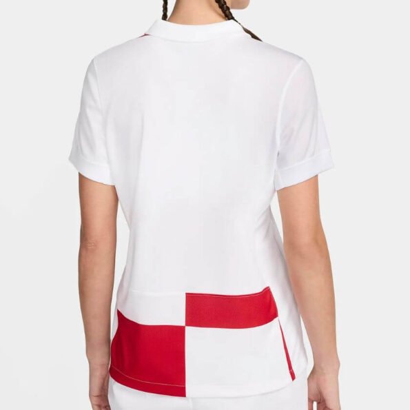 Camisa Seleção Croácia Branca Home I 2024/25 Feminina