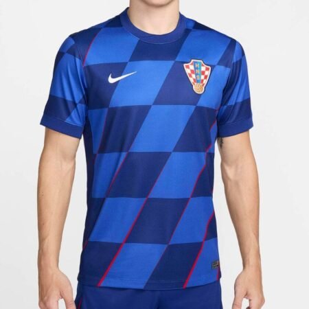 Camisa Seleção Croácia Azul Away II 2024/25 Masculina