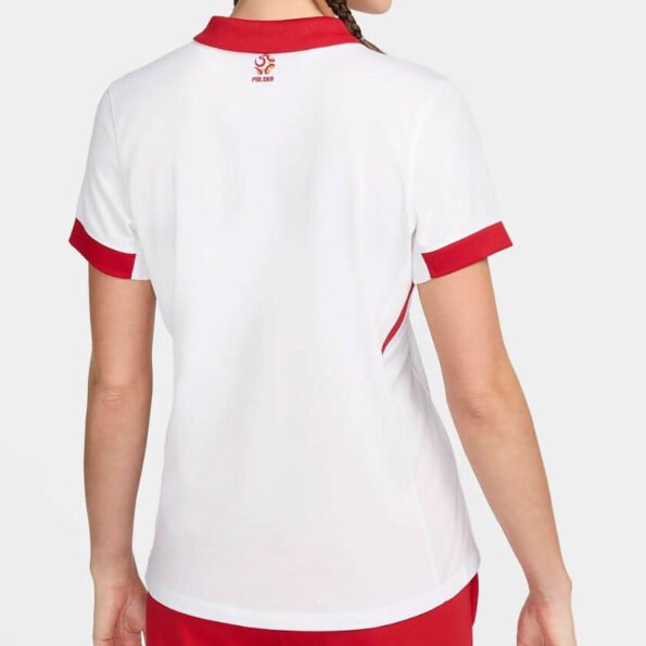 Camisa Seleção da Polônia Branca Home I 2024/25 Feminina