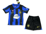 Kit Infantil Inter de Milão Azul Tartarugas Ninjas 2024/25 Unissex