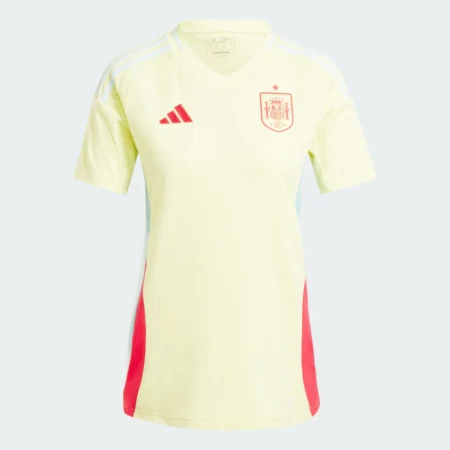 Nova Camisa Espanha Away Amarelo II 2024/25 Feminina