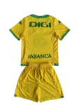 Kit Infantil Deportivo de La Coruña Away II Amarela 2023/24 Unissex