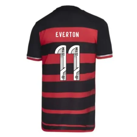 Camisa Flamengo do EVERTON #11 Vermelha I 2024/25 Masculina