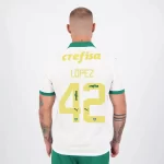 Camisa Palmeiras do López #42 Branca II 2024/25 Masculina