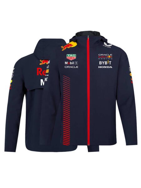 Jaqueta Red Bull Racing F1 Team Azul Escuro 2023 Masculina