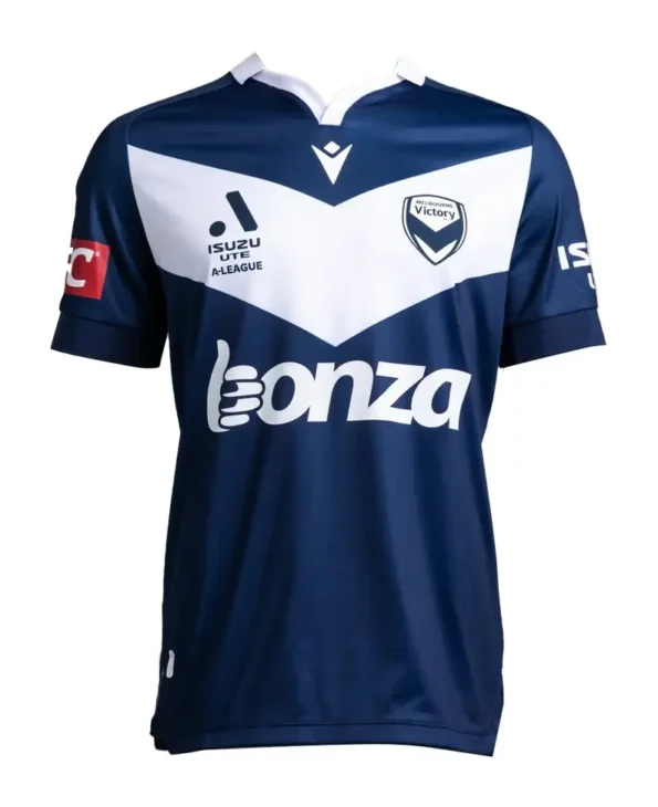 Camisa Melbourne Victory Azul Home I 2024/25 Masculina