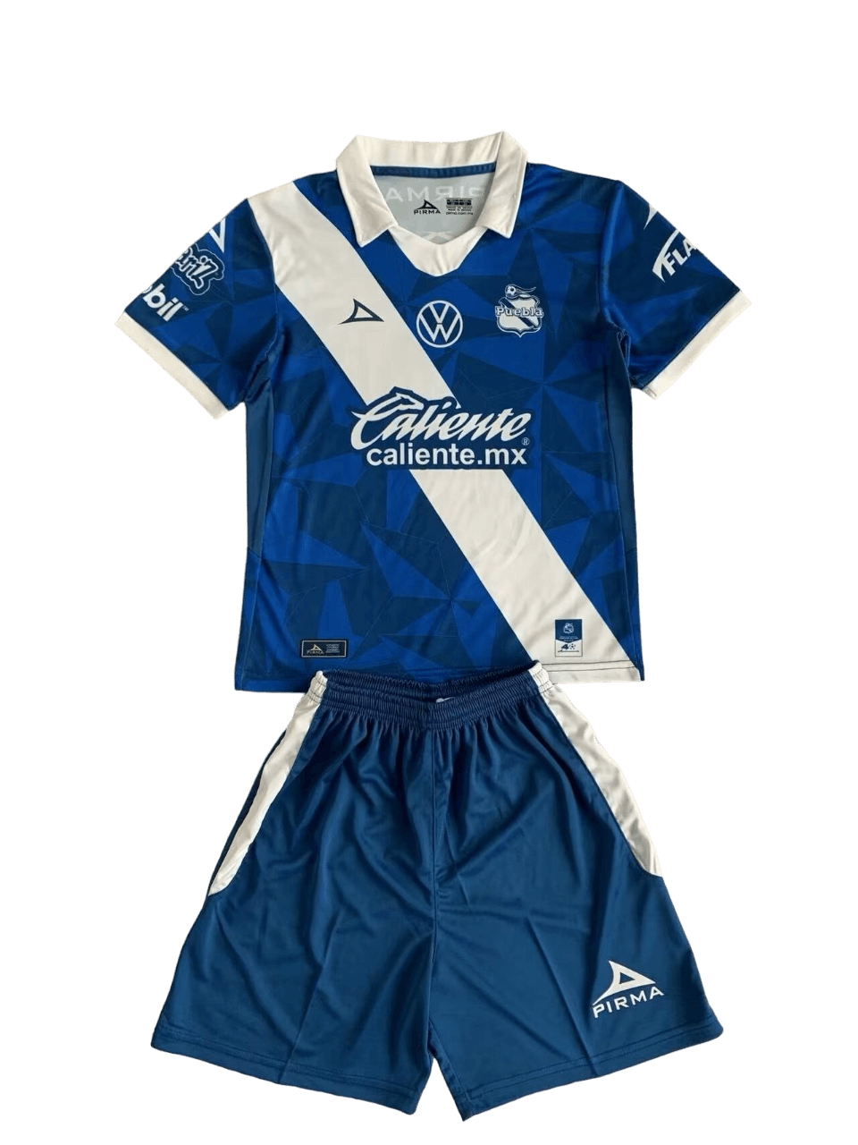 Kit Infantil Club Puebla Azul Home I 2023/24 Unissex Kit Infantil Club Puebla Azul Home I 2023/24 Unissex