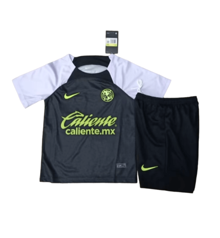 Kit Infantil Club América Treino Preta 2023/24 Unissex