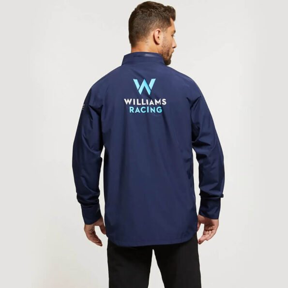 Jaqueta de Frio Williams Racing F1 Team Com Zíper e Capuz