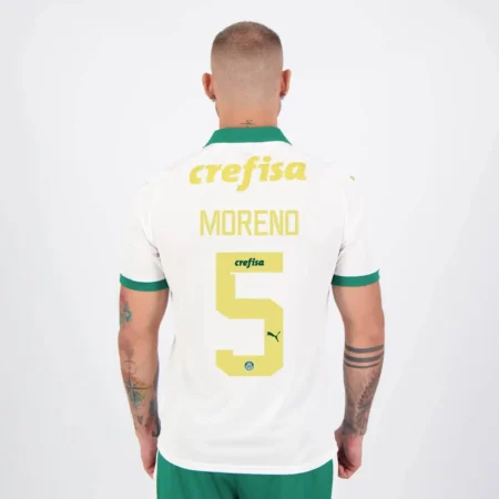 Camisa Palmeiras do Moreno #5 Branca II 2024/25 Masculina