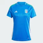 Nova Camisa Itália I Home Azul 2024/25 Feminina