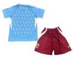 Kit Infantil da Bélgica Azul Away II 2024/25 Unissex