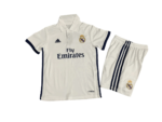 Kit Infantil Real Madrid Home I Branca 2016/17 Unissex