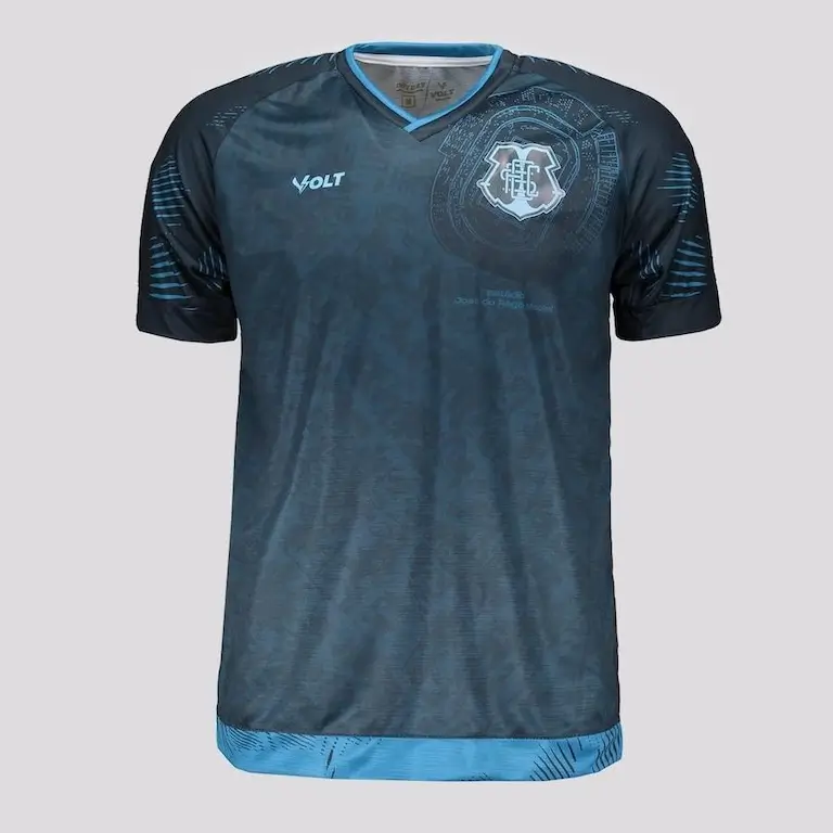 Camisa Santa Cruz Aquecimento Azul Escura 2024/25 Masculina Camisa Santa Cruz Aquecimento Azul Escura 2024/25 Masculina