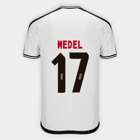 Camisa Do Vasco Branca II MEDEL #17 2024/25 Masculina