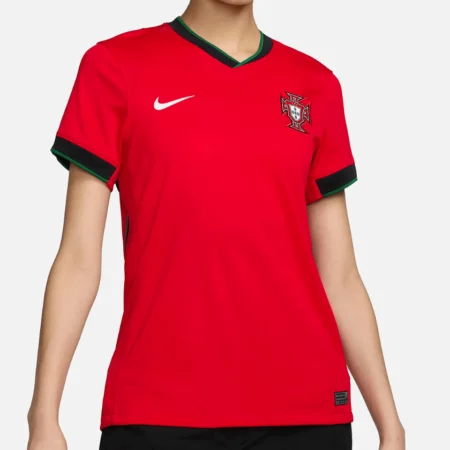 Camisa de Portugal I Vermelha Home 2024/25 Feminina