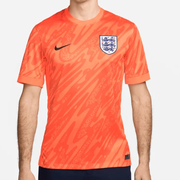 Camisa Goleiro Inglaterra Laranja 2024/25 Masculina