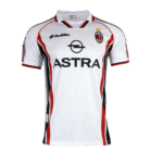 Camisa Ac Milan Branca Away 1997/98 Masculina