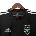 Camisa Balmain Arsenal Preta Refletiva 2024/25 Masculina