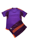 Kit Infantil Dynamo Houston Away Roxa II 2024/25 Unissex