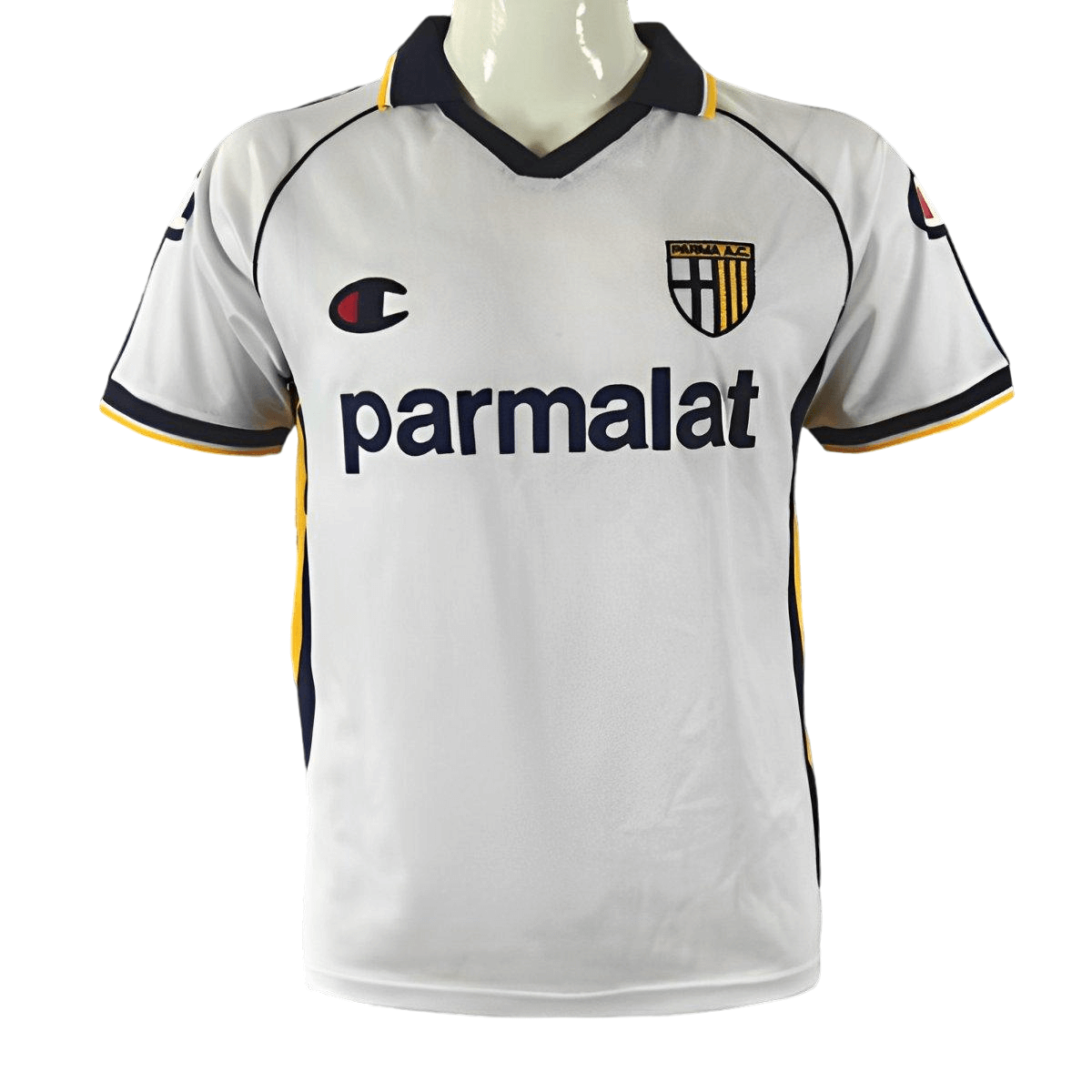 Camisa Parma Calcio Branca Away II 2003/04 Masculina Camisa Parma Calcio Branca Away II 2003/04 Masculina