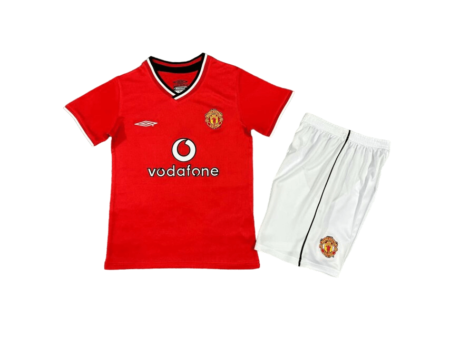 Kit Infantil Manchester United Vermelha I 2000 Unissex