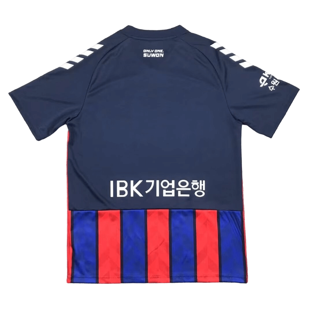 Camisa Suwon FC Titular Azul/Vermelha 2024/25 Masculina Camisa Suwon FC Titular Azul/Vermelha 2024/25 Masculina