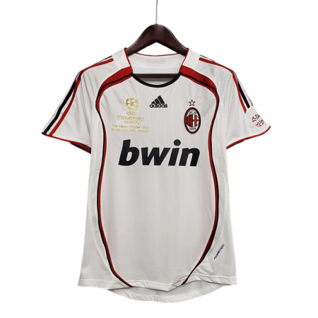 Camisa Ac Milan Branca Away Final Ucl 2006/07 Masculina