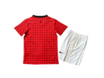Kit Infantil Manchester United Vermelha I 2012 Unissex