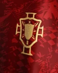 Camisa Portugal “A Seleção” Vermelho Commafootball 2024/25 Masculina