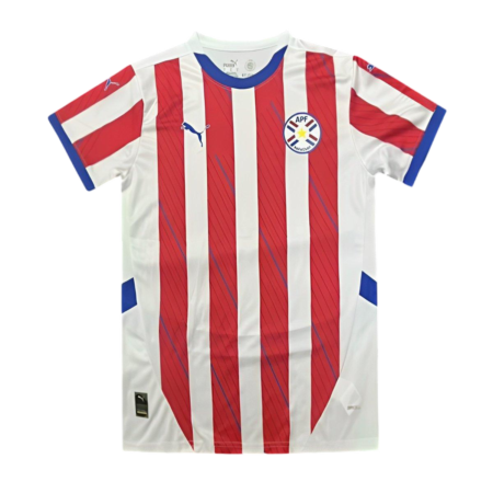 Camisa Paraguai Home Branca I 2024/25 Masculina