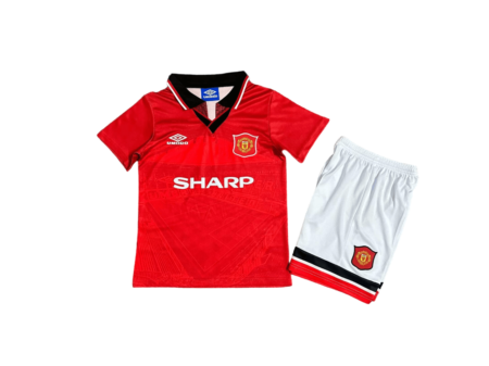 Kit Infantil Manchester United Vermelha I 1994 Unissex