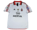 Camisa Ac Milan Branca Away UCL 2003/04 KAKÁ #22 Masculina