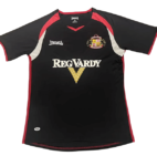 Camisa Sunderland Away Preta 2005/06 Retrô Masculina