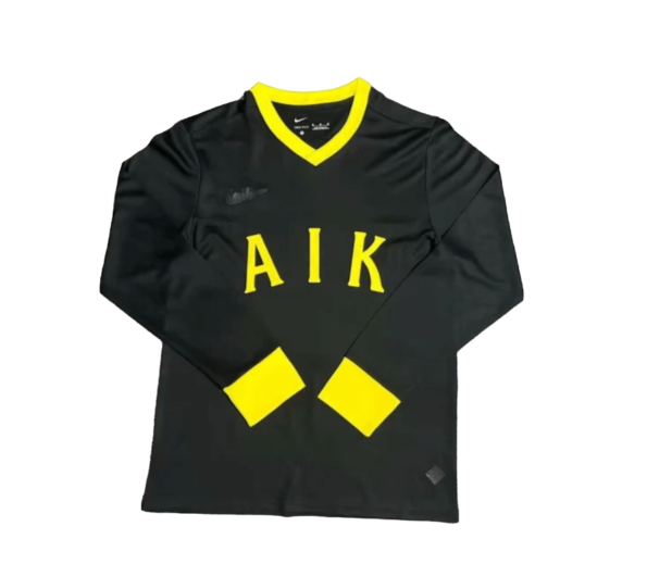 Camisa AIK Preta Manga Longa 2024/25 Masculina