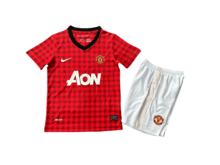 Kit Infantil Manchester United Vermelha I 2012 Unissex