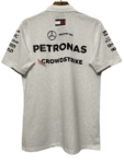 Camisa Mercedes-Benz F1 Team Polo Bege 2024 Masculina