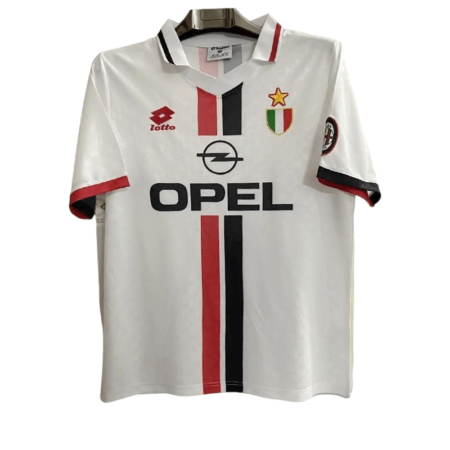 Camisa Ac Milan Away Branca 1995/97 Masculina
