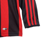 Camisa Ac Milan Home Vermelha I 2008/09 Manga Longa Masculina